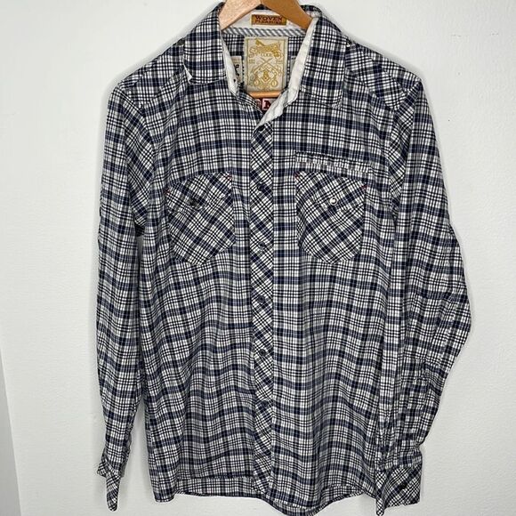 Sovereign Code casual button up shirt.  Size Medium. - Picture 2 of 4